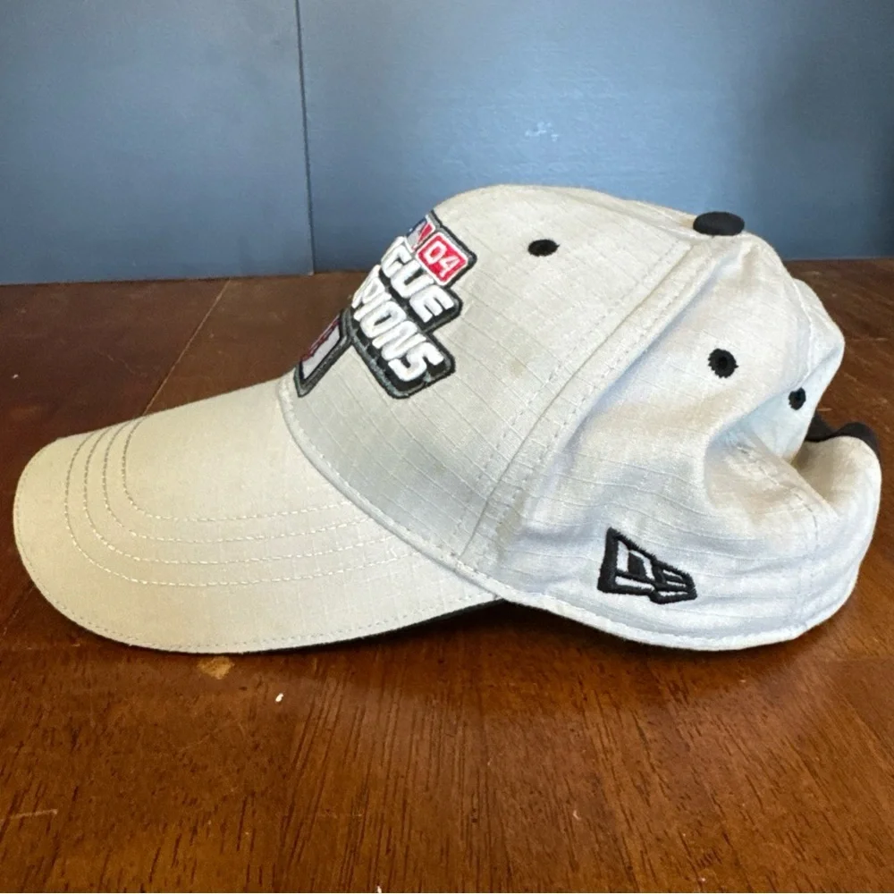 Red Sox 2004 League Champions Beige Cap